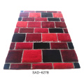 Polyester Silk Shaggy 3D Rug